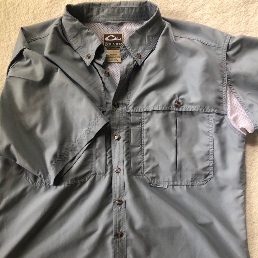 Drake short sleeve fishing shirt